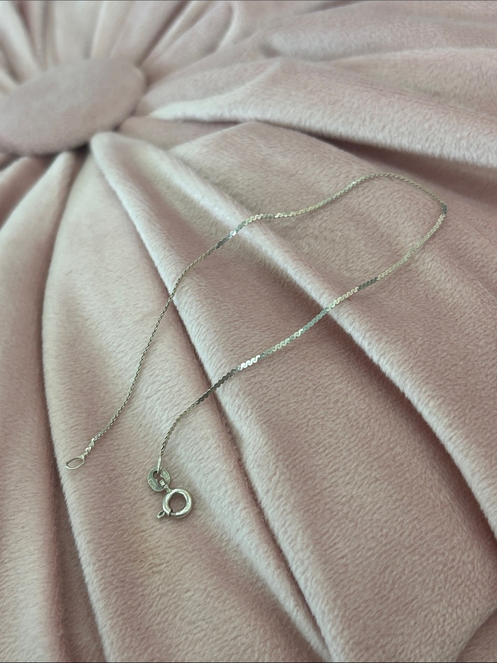 Delicate 925 Silver Chain bracelet 7inch